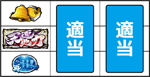 パチスロ 哲也 ー天運地力ー ▼上記以外の停止形