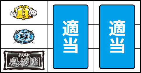 豪炎高校應援團 檄 ▼上記以外の停止形