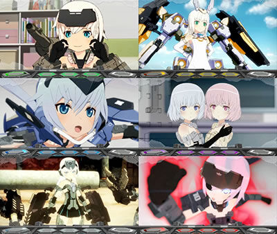 パチスロ フレームアームズ・ガール 示唆内容