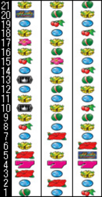 キングハイビ-30 リール配列
