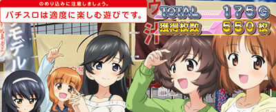 パチスロ ガールズ＆パンツァー 劇場版 基本パターン