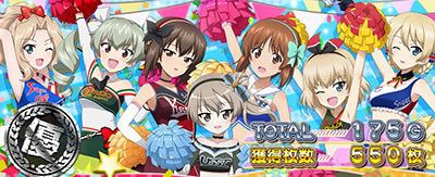 パチスロ ガールズ＆パンツァー 劇場版 設定4以上濃厚