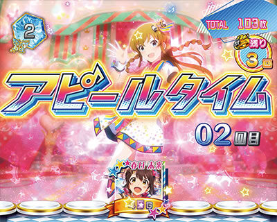 パチスロ アイドルマスター ミリオンライブ！ アピールタイム(MB)