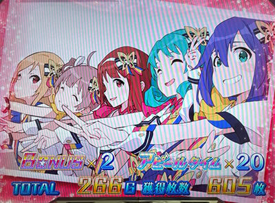 パチスロ アイドルマスター ミリオンライブ！ 設定4以上濃厚