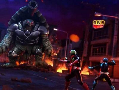 Pぱちんこ仮面ライダー 轟音 【カメバズーカバトルリーチ】