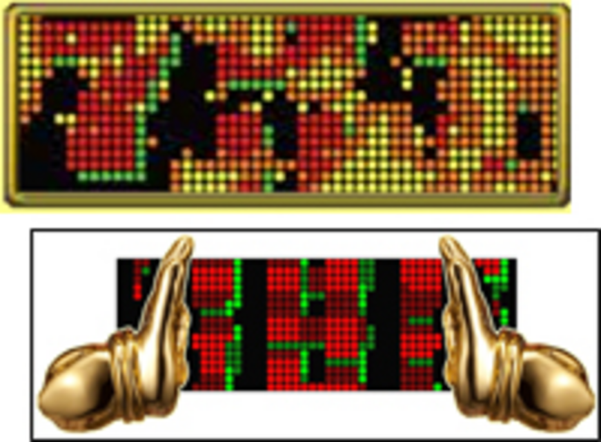 CRアシュRUSH 極 リーチ後ボタン予告