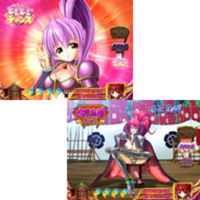 CR戦国乙女2M9AX 特別図柄以外での初当り