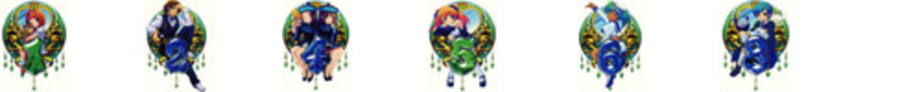 CRぱちんこRio M5AZ 【通常図柄】 1.2.4.5.6.8