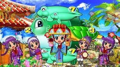 Pスーパー海物語 IN 沖縄5 【ミニキャラステップアップ予告】