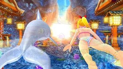 Pスーパー海物語 IN 沖縄5 また、中から飛び出すキャラに応じて信頼度が変化する