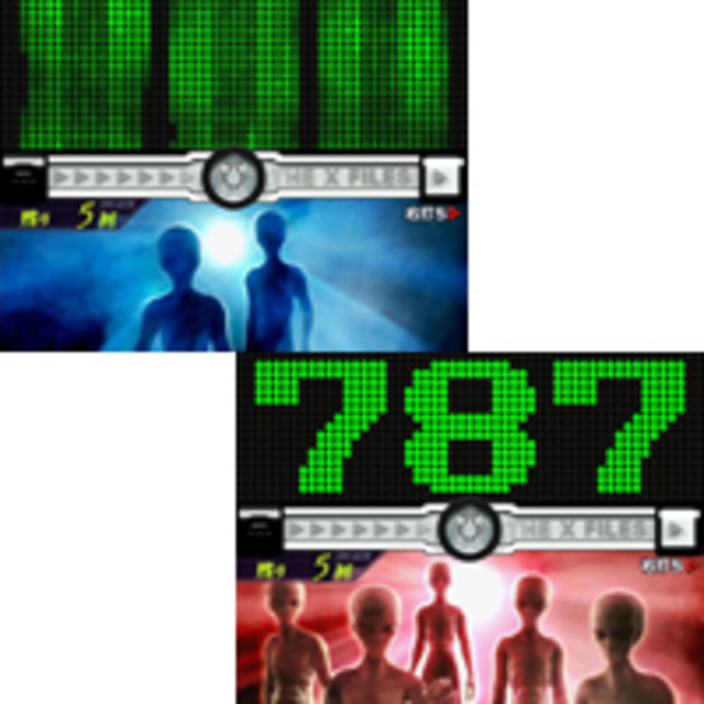 CR X-FILES シャッターステップアップ予告（UFO ZONE限定）