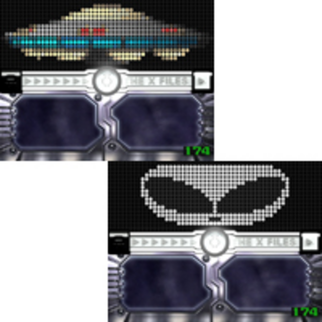 CR X-FILES ドットリール演出