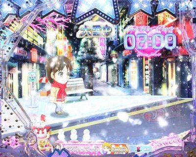 ぱちんこ 冬のソナタSWEET W HAPPY Version 【キャラステップアップ予告】