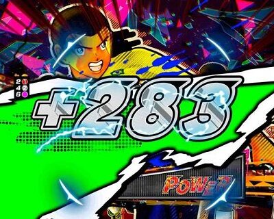 Pキャプテン翼若林ver. 一撃で4桁のシュートパワーが貯れば大チャンス