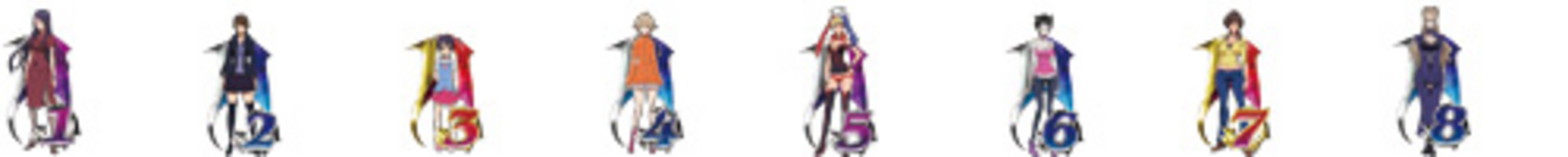 CRウィッチブレイド399WST 【確変図柄】 1.2.3.4.5.6.7.8
