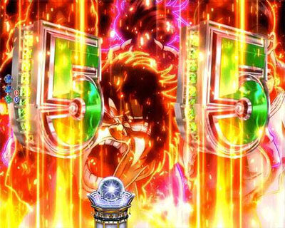 Pバキ199ver. 【地下闘技士チャンス予告】
