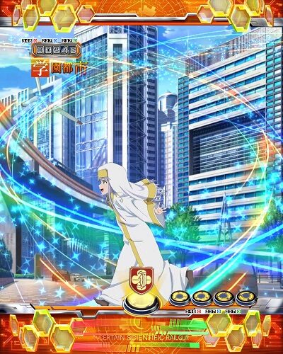 Pとある科学の超電磁砲 【背景ミニキャラ予告】