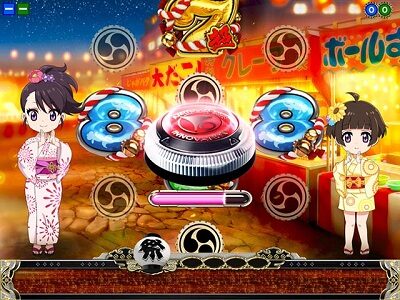 P満開まつりGO 【リーチ後ボタン予告】