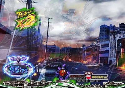 ぱちんこ 仮面ライダー 闇のライダーver. 【大首領タイマー予告】