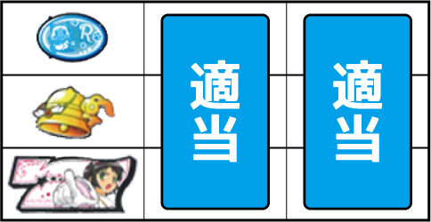 パチスロ快盗天使ツインエンジェル3 ▼上記以外の停止系
