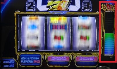 パチスロGANTZ極THE SURVIVAL GAME ▼EXTRAゲージ