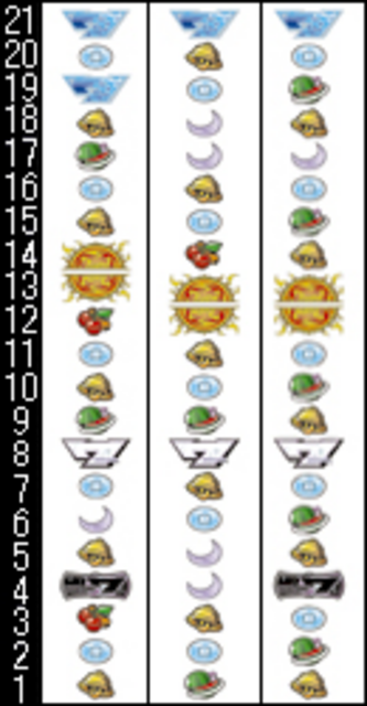 SOLAR7 リール配列