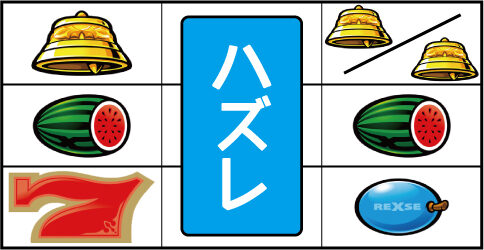 バーサスリヴァイズ 左リール「下段7」からの主なリーチ目
