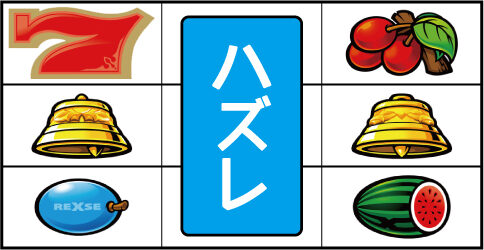 バーサスリヴァイズ 左リール「上段7」からの主なリーチ目
