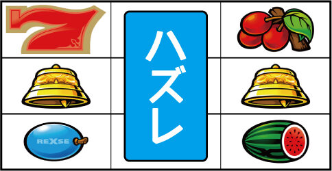 バーサスリヴァイズ 左リール「上段7」からの主なリーチ目