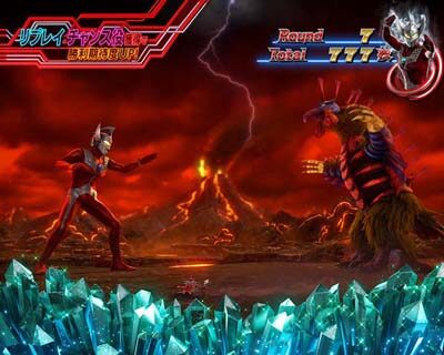ぱちスロ ウルトラマンタロウ 暴君SPEC 継続期待度アップ