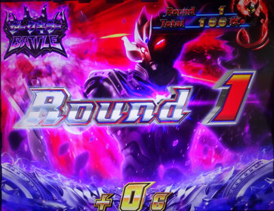 ぱちスロ ウルトラマンタロウ 暴君SPEC ダークキラーバトルのラウンド開始画面について