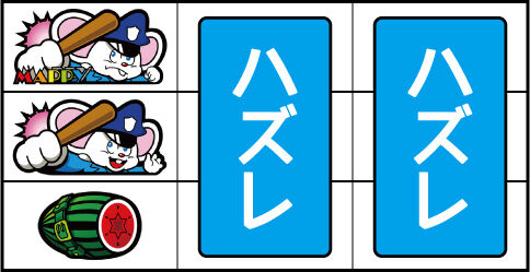 SLOTマッピー 主なリーチ目