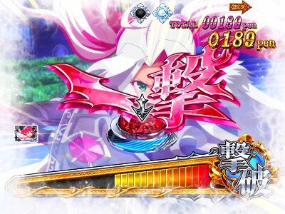 Pシンデレラブレイド ボタンアクション「一撃」