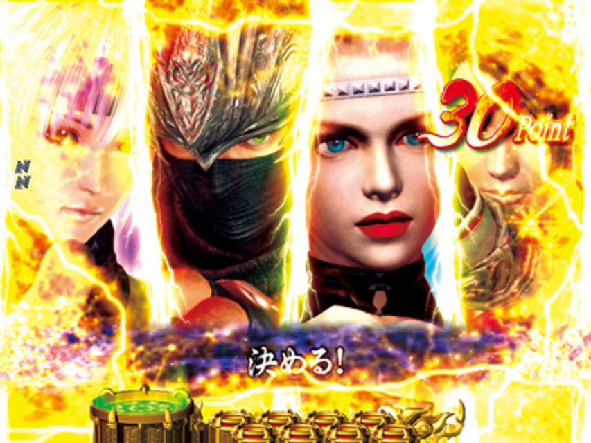 PACHINKO CR NINJA GAIDEN2 連続演出