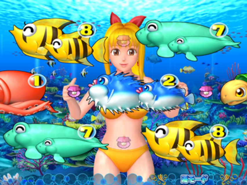 CRデラックス海物語MMC マリンちゃんリーチ