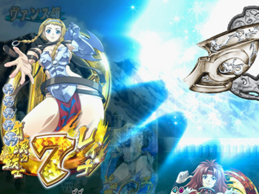 CRクイーンズブレイド アルドラ 片胸スベリ予告
