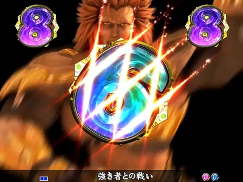 CRサイバーブルーXLB 図柄破壊リーチ