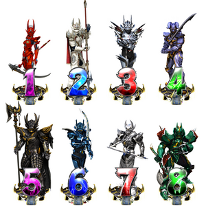 CR魔戒決戦牙王 大当り図柄