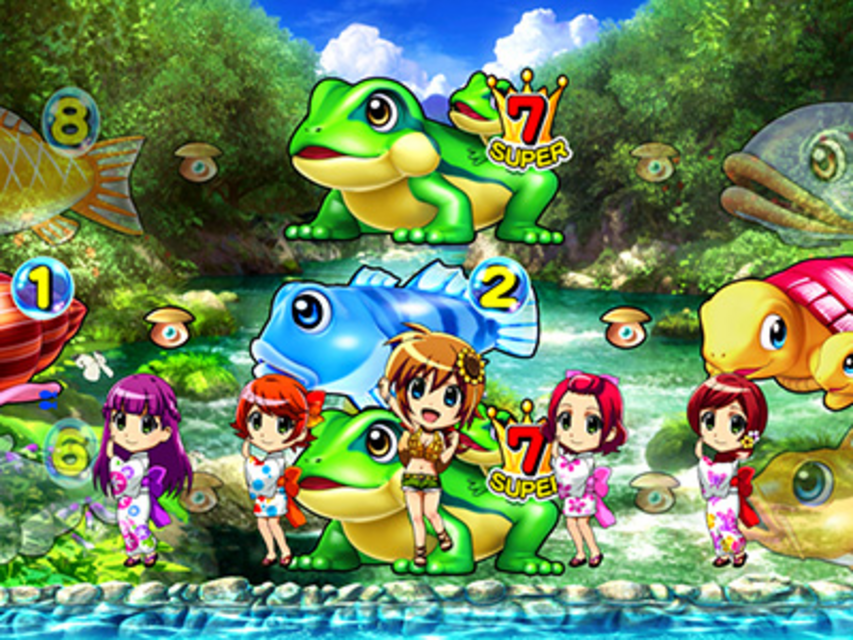 CR新清流物語YMB ミニキャラステップアップ予告