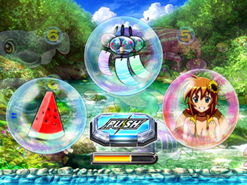 CR新清流物語YMB シャボン予告