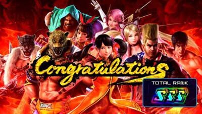 パチスロ鉄拳5 ▼AT終了画面のランクに示唆要素あり