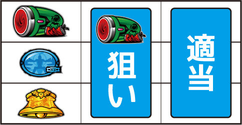 パチスロ アクエリオン ALL STARS ▼左リール上段にスイカ停止時
