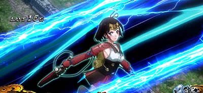 パチスロ甲鉄城のカバネリ 下段リプレイ or 右上がりリプレイ or チャンス目