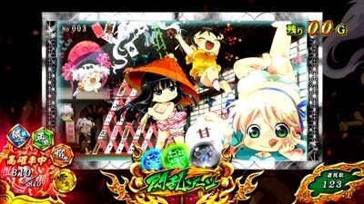 パチスロ閃乱カグラBURST UP 設定2以上濃厚(強)
