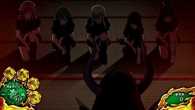 パチスロ閃乱カグラBURST UP 閃乱ゾーンの前兆示唆