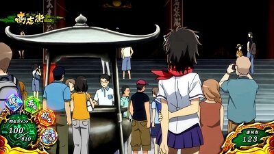 パチスロ閃乱カグラBURST UP 通常時のゲーム性