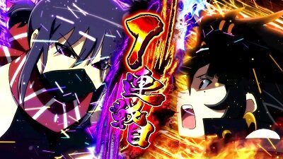 パチスロ閃乱カグラBURST UP 継続抽選/BGM変化抽選