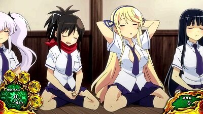 パチスロ閃乱カグラBURST UP 基本ステージ