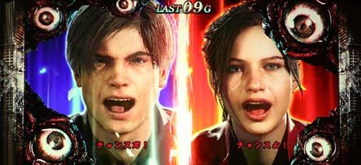 パチスロ バイオハザード RE:2 赤シャッター or 金シャッターでチャンスアップ