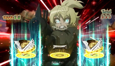 パチスロ幼女戦記 ロック2段階から&rarr;継続濃厚